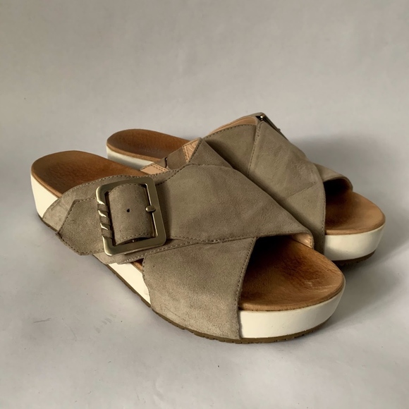 Dr. Scholl's Shoes - Dr. Scholl's Collection / Grey Flight Slide Sandal